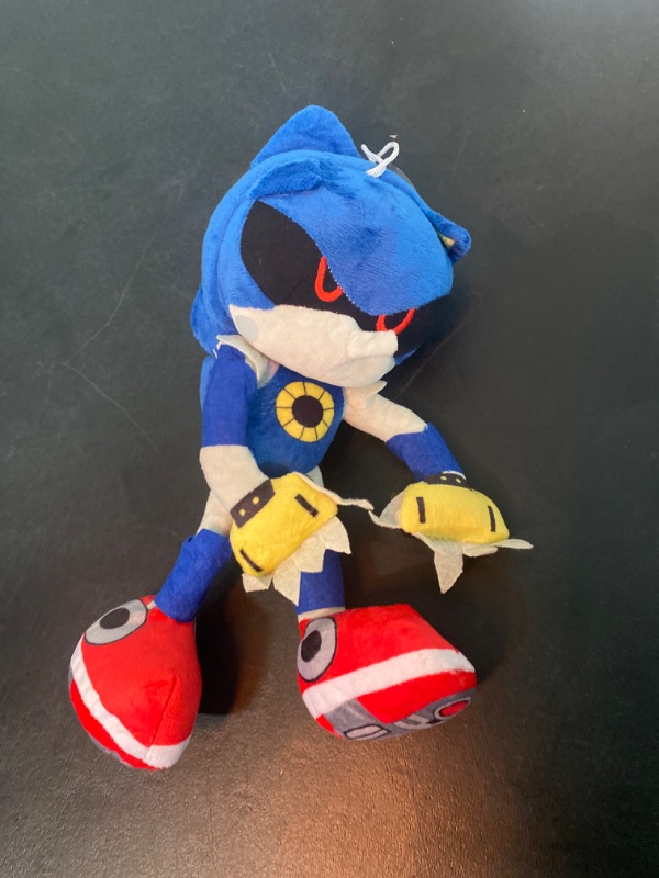 Photo 2 of Great Eastern GE-52523 Sonic The Hedgehog 8" Metal Sonic Stuffed Plush
