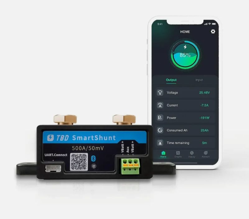 Photo 1 of Victron Energy SmartShunt 500 amp Battery Monitor (Bluetooth)
