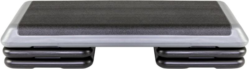 Photo 1 of The Step Original Aerobic Platform, Health Club Size Steppers for Exercise with risers for adjustable Home Workout, stair stepper for exercise and home gym
