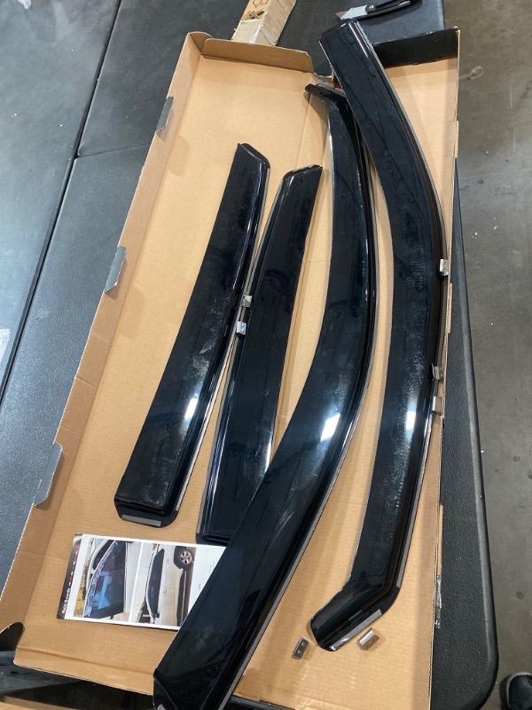 Photo 1 of Auto Ventshade [AVS] Outside Mount Ventvisor / Rain Guards | Fits 2004 - 2008 Nissan Maxima- Smoke, 4 pcs. | 94017