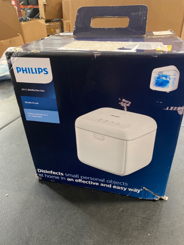 Photo 5 of Philips Hue UV Light Sanitizer Box | Disinfect Everyday Items, Baby Products, Tablets in Minutes | Touch Control | Auto-Off Safety | ETL Listed & EPA Certified