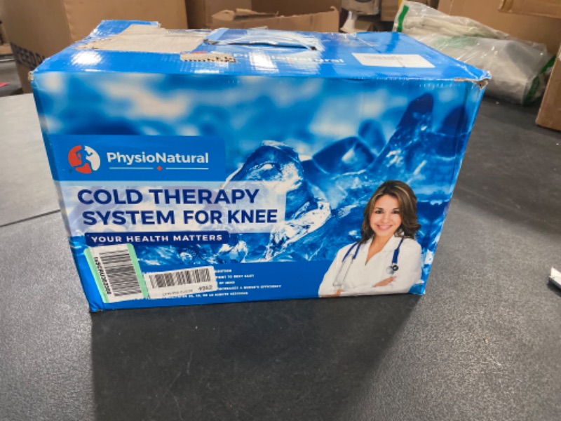Photo 1 of HOOSE NATURAL PAIN RELIEF INSTEAD OF HARMFUL CHEMICALS — Are you struggling to control your pain after knee surgery? Do you frequently battle aches and swelling in your knee? With this powerful therapy system, you can avoid dependence on pain-masking drug