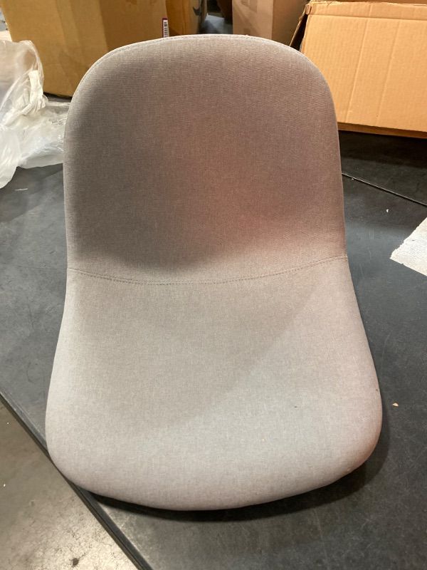 Photo 3 of Modern Style Fabric Upholstered Chair(No Legs)