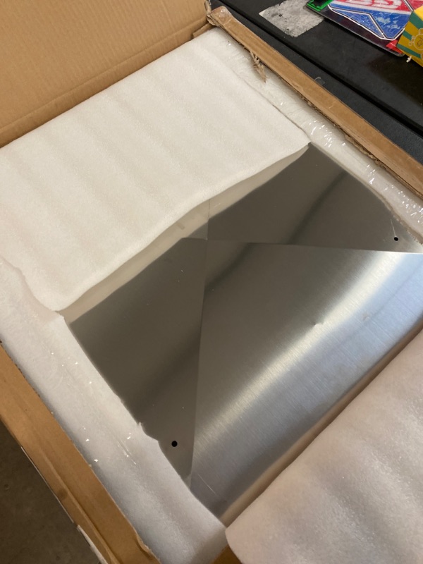 Photo 1 of VEVOR Chimney Cap 17 x 17 inch Practical Accessories & Easy Installation, Fits Mesh Covers Outside Clay Flue Shingles, Silver
