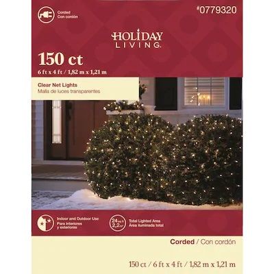 Photo 1 of Holiday Living HL 150 Ct Net Light Set- Clear ES66-310L