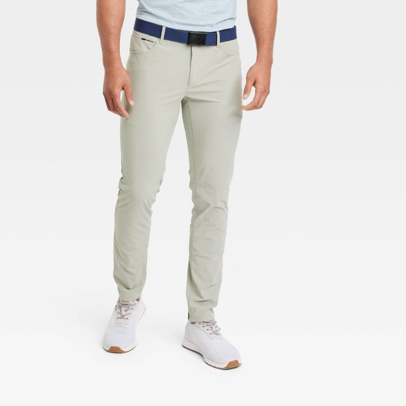 Photo 1 of 30x32 Men's Golf Slim Pants - All in Motion™ Light Green 