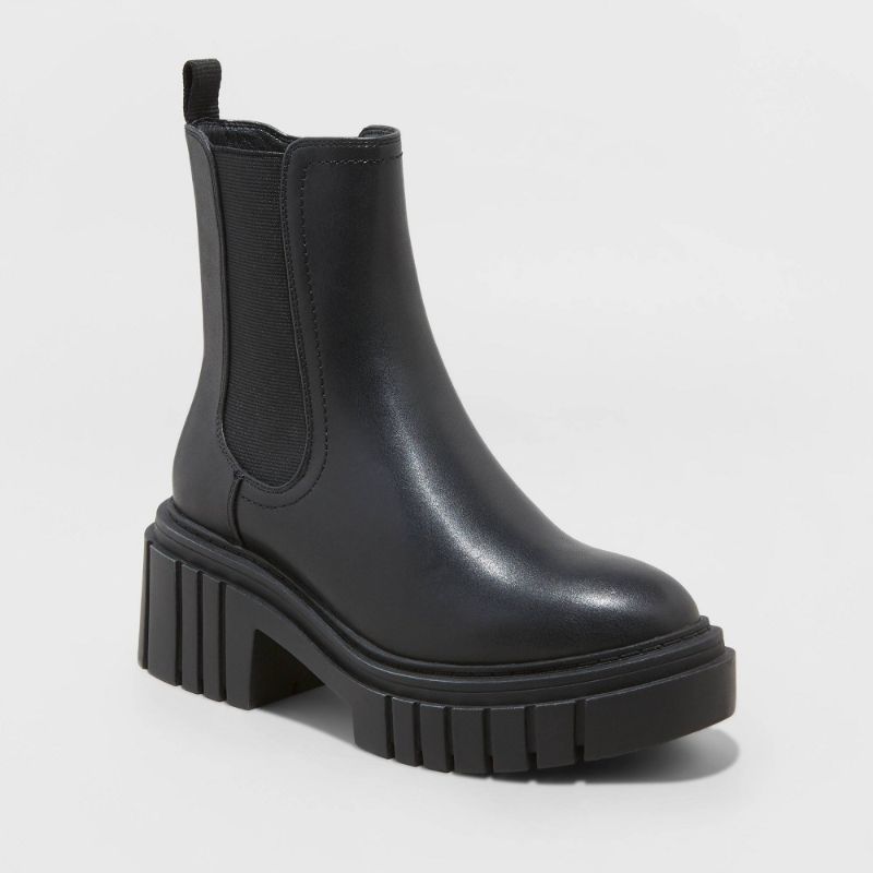 Photo 1 of 9 Women's Sterling Chelsea Boots - Wild Fable™ Black 