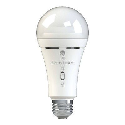 Photo 1 of GE LED+ Backup Battery LED Light Bulb 60 Watt Soft White A21 Bulb Medium Base