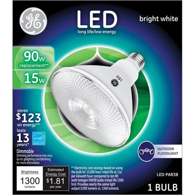 Photo 1 of GE PAR38 E26 (Medium) LED Bulb Bright White 90 Watt Equivalence 1 Pk