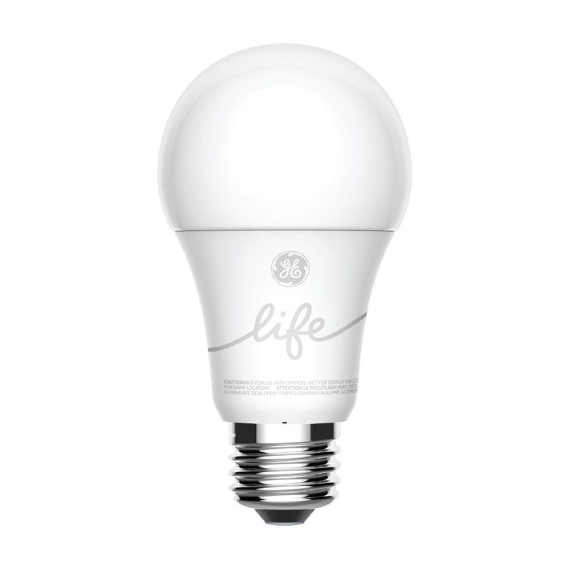 Photo 1 of GE Cync A19 Smart LED Light Bulbs Soft White Indoor Décor Lights 60 Watts Medium Base 2pk