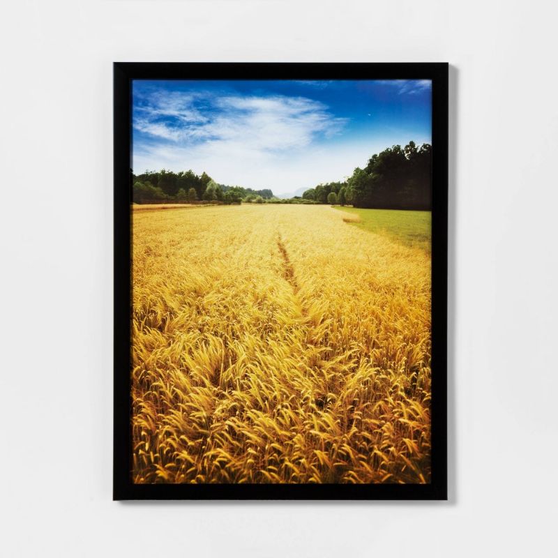 Photo 1 of 18" X 24" 1" Profile Poster Frame Black - Room Essentials