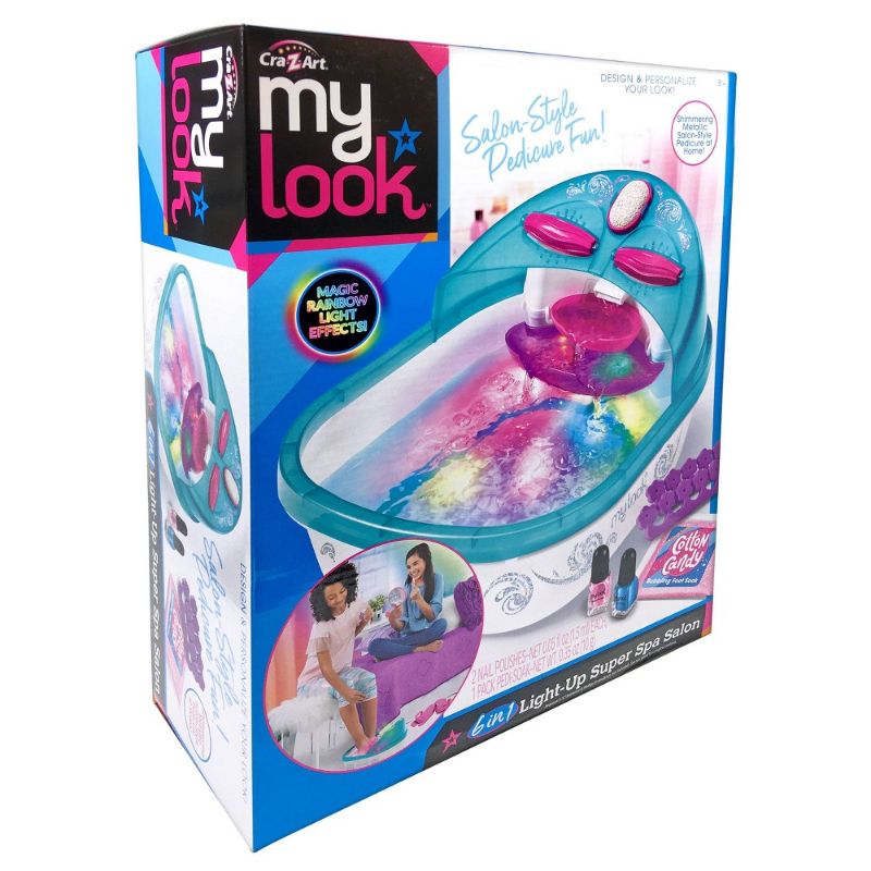 Photo 1 of MY LOOK 6-in-1 Light-up Super Spa Salon Activity Kit