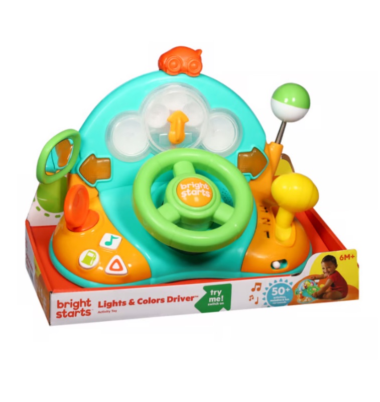 Photo 1 of Bright Starts Lights & Colors Driver Activity Toy