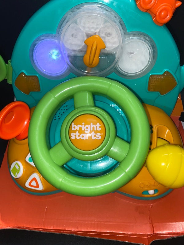 Photo 2 of Bright Starts Lights & Colors Driver Activity Toy