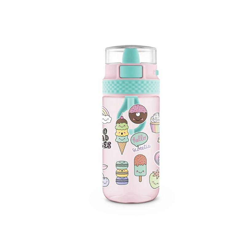 Photo 1 of Ello 16oz Plastic Stratus Kids' Water Bottle Pink