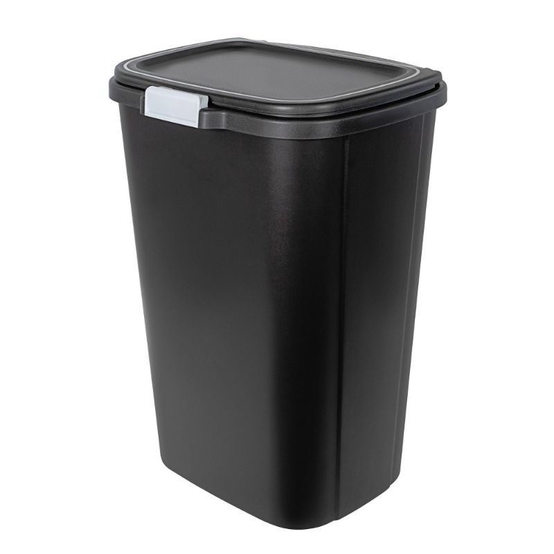 Photo 1 of ** FINAL SALE – SOLD AS IS ** Hefty 13gal Odor Block Trash Can Black