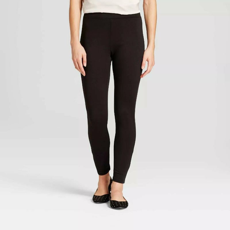 Photo 1 of Large Women's High Waist Ponte Leggings - a New Day™ Black