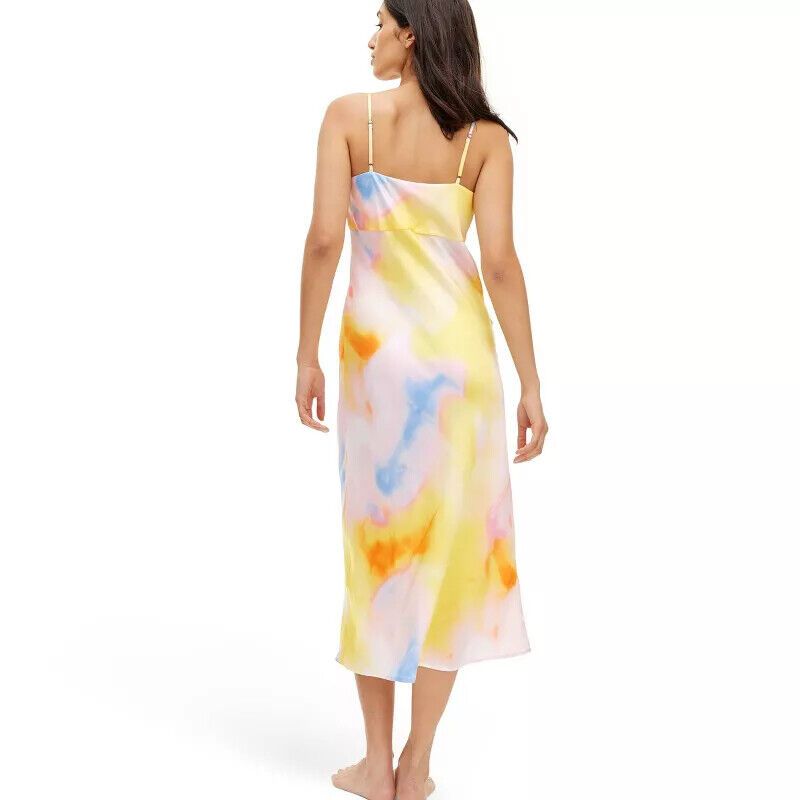 Photo 2 of Medium DVF/Target Women's Long Satin Sunset Slip Dress Diane Von Furstenberg