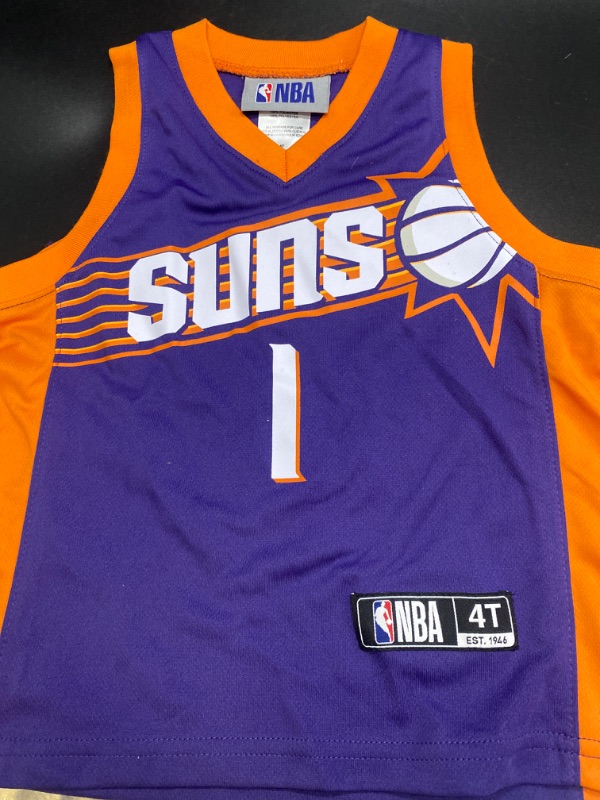 Photo 2 of 4T NBA Phoenix Suns Toddler Booker Jersey 