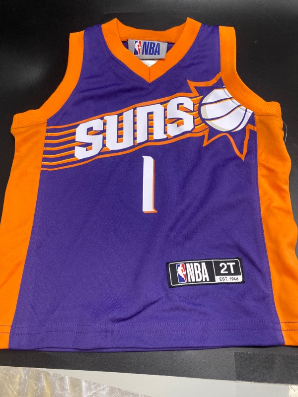 Photo 2 of 2T NBA Phoenix Suns Toddler Booker Jersey 