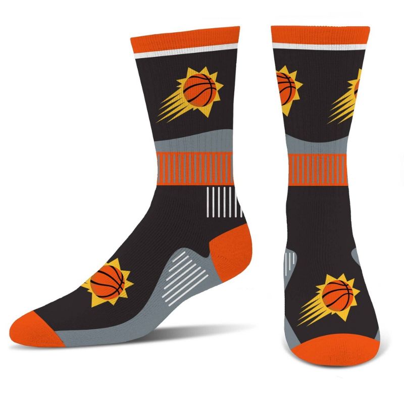 Photo 1 of Large (8-12) NBA Phoenix Suns Large Crew Socks