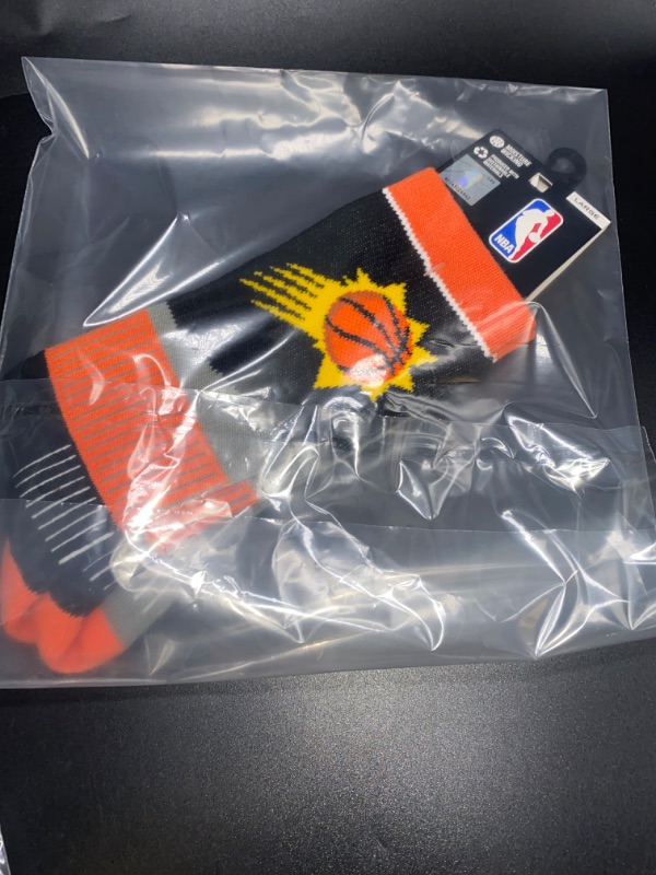 Photo 2 of Large (8-12) NBA Phoenix Suns Large Crew Socks