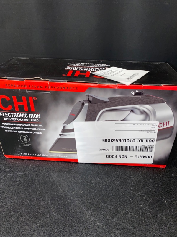 Photo 2 of CHI Retractable Clothes Iron