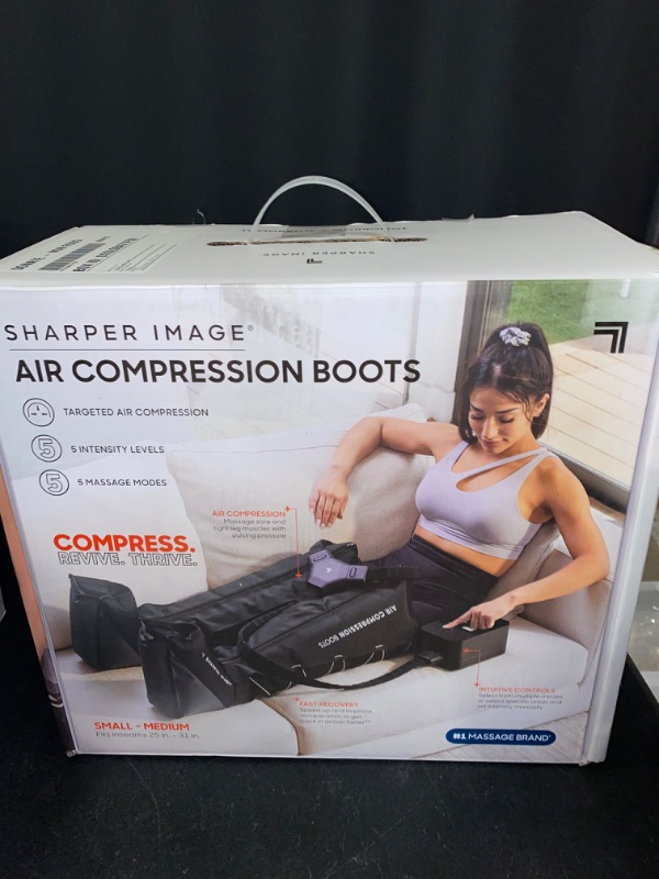 Photo 2 of Sharper Image Powerboost Boots Leg Air Compressor