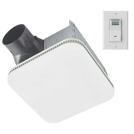 Photo 1 of Broan Cleancover Bath Ventilation Fan with Humidity Sensing Control Switch