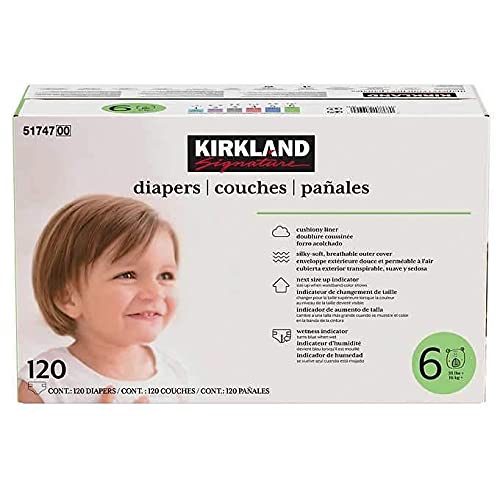 Photo 1 of Kirkland Signature Diapers Size 6 (120 Count)