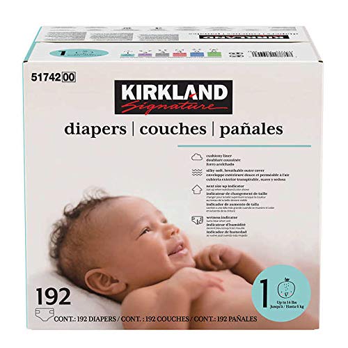 Photo 1 of Kirkland Signature Diapers Size 1 (192 Count)