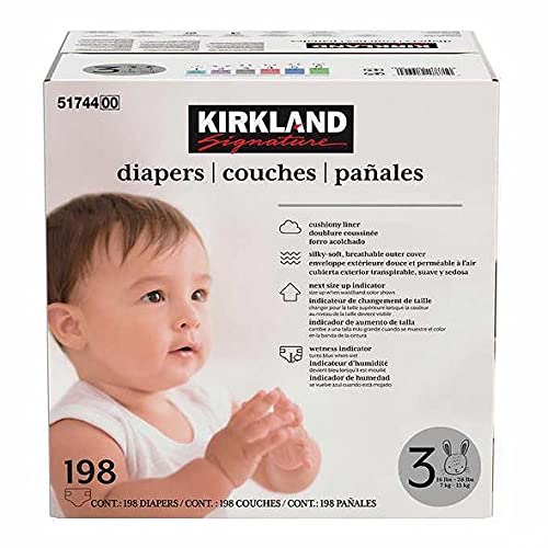 Photo 1 of Kirkland Signature Diapers Size 3 ( Pounds) 222 Count Size 3 (222 Count)