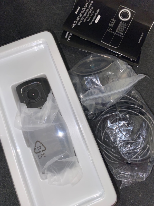 Photo 2 of Atomi 4K Dual Lens Dash Cam OPEN BOX ONLY**