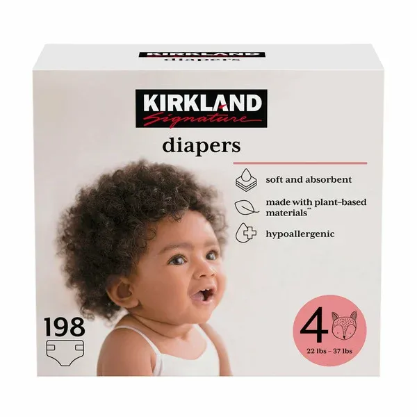 Photo 1 of Kirkland Signature Diapers Size 4 (22-37 Pounds) 180 NOT IN ORIGINAL BOX*