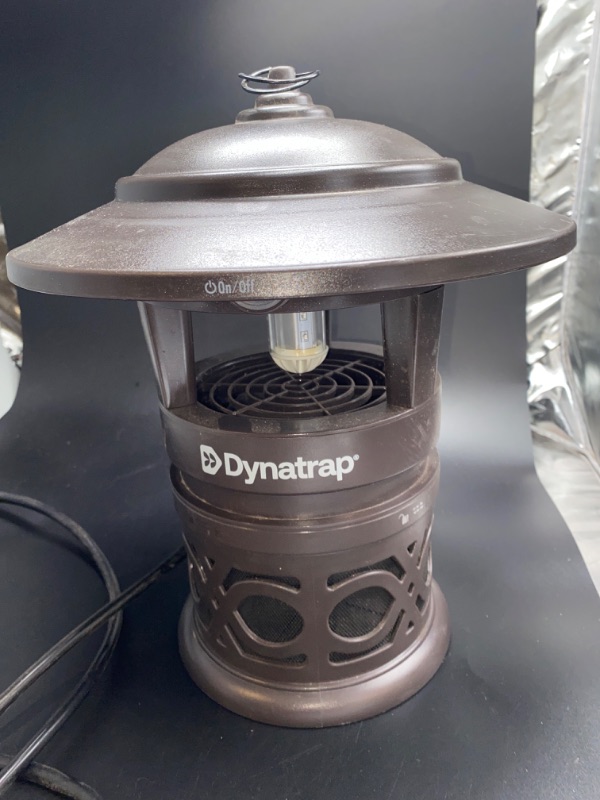 Photo 2 of Dynatrap 0.5 Acre LED Mosquito and Insect Trap with Cleaning Brush and Hanging Hook for Effective Pest Control USED***