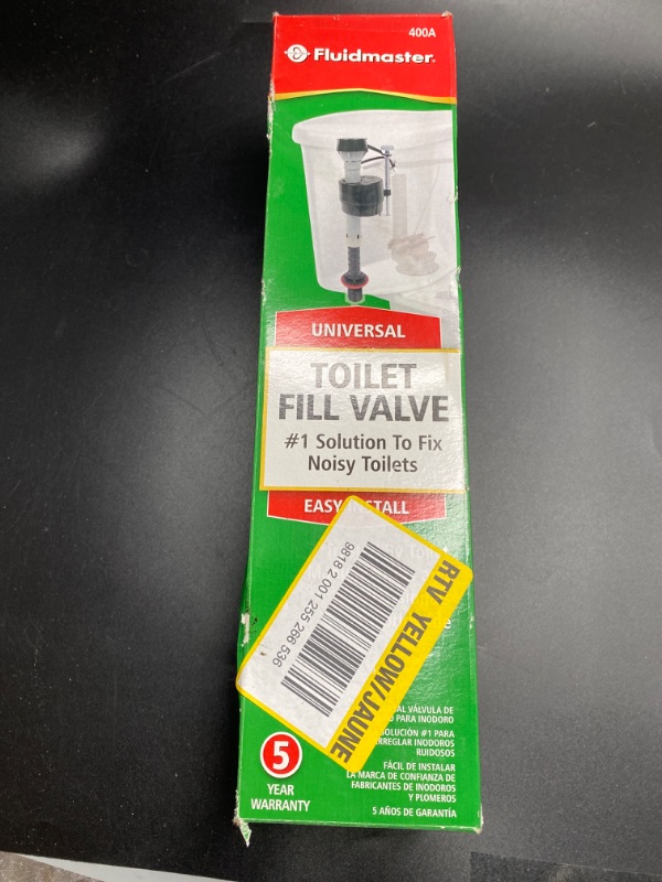 Photo 3 of Fluidmaster 400A Universal Toilet Tank Repair Valve New 1-Pack 0.55lbs