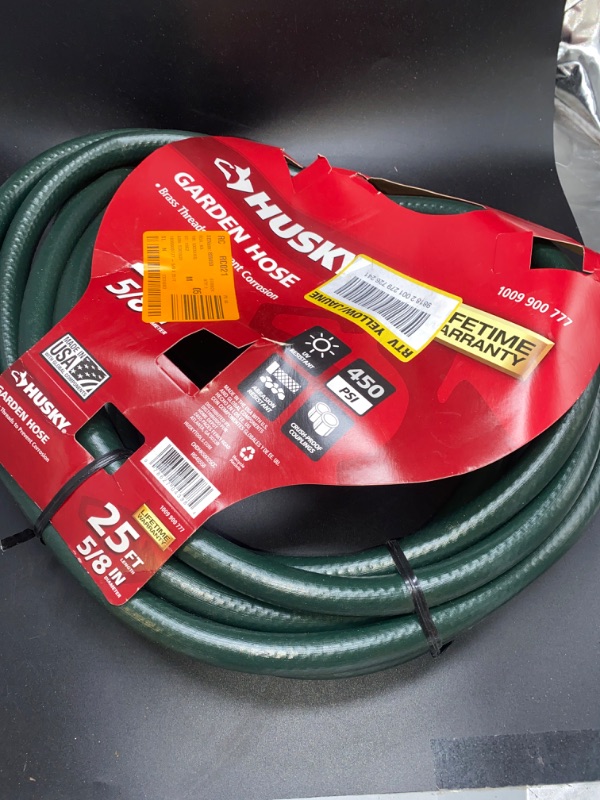 Photo 1 of 5/8 in. X 25 Ft. Heavy-Duty Hose