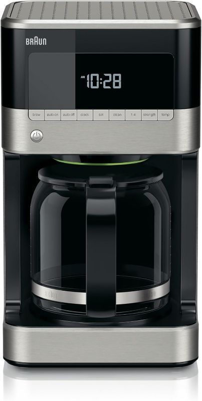 Photo 1 of Braun Brew Sense Drip Coffee Maker, 12 cup, Black