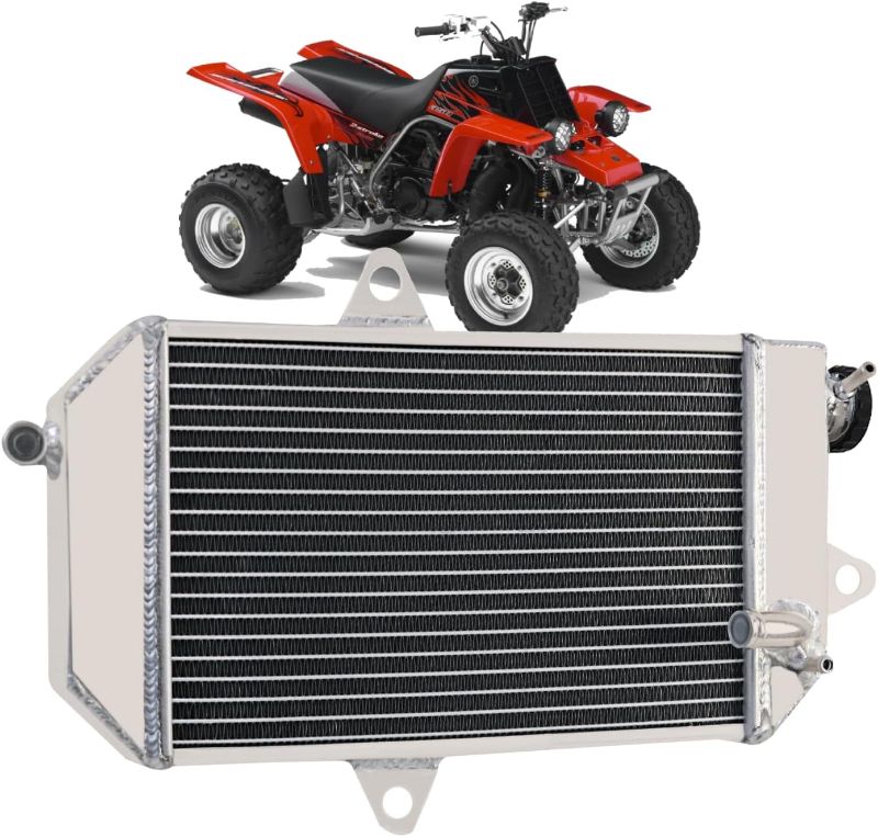 Photo 1 of 2 Row Aluminum Radiator for 1987-2006 2004 Yamaha Banshee 350 YFZ350 YFZ 350 FACTORY SEALED***