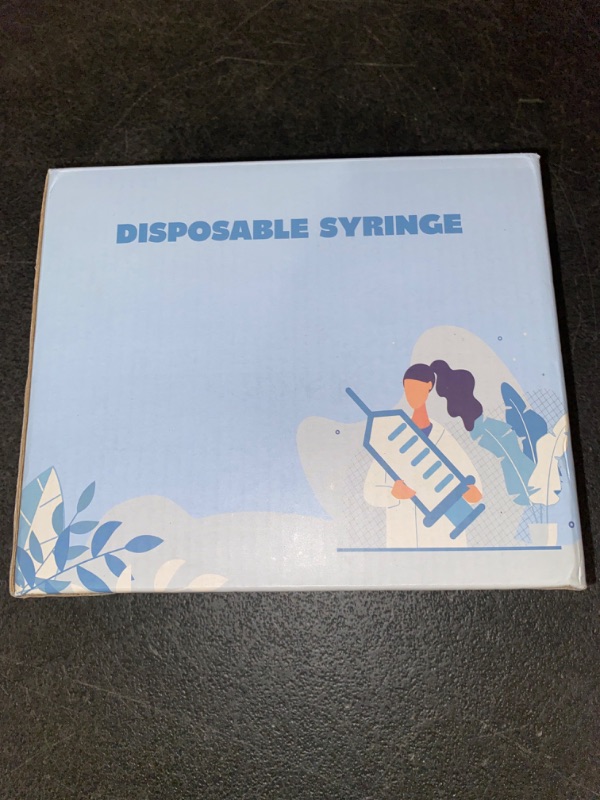 Photo 3 of 50 Pack 3ml Syringe with Needle, Disposable Syringes with Needle 23G, 1.0 Inch, Luer Lock Syringes, Syringe for Liquid, Individually Sterilized Wrapped (3 ML, 50 Pack)
