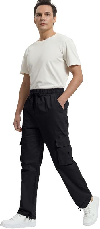 Photo 2 of XXL Men's Casual Cargo Pants Sweatpants Outdoor Hiking Trousers
