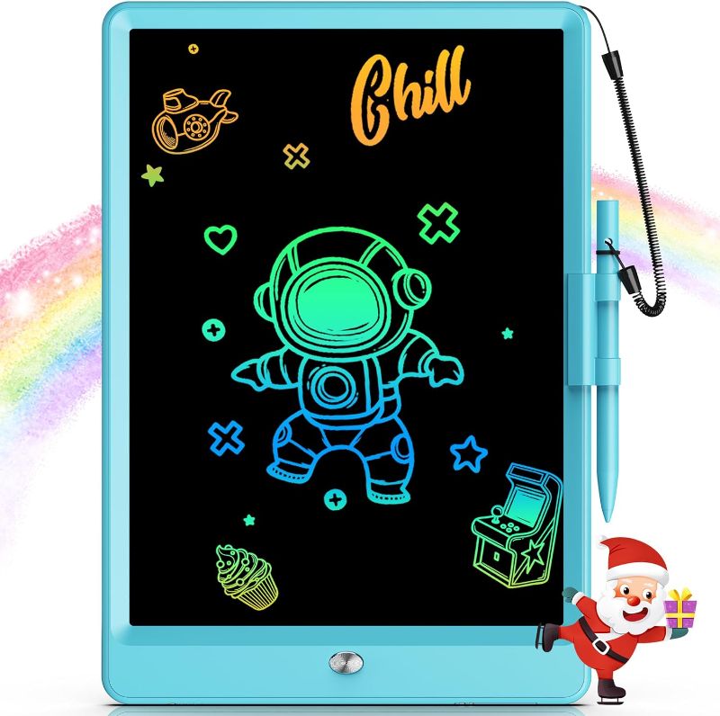 Photo 1 of Bravokids Toys for 3-6 Years Old Girls Boys, LCD Writing Tablet 10 Inch Doodle Board, Electronic Drawing Pads, Educational Birthday Gift for 3 4 5 6 7 8 Years Old Kids Toddler (Blue)

