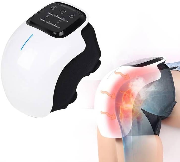 Photo 1 of Sanforce aims to deliver a healthier, safer, and more cost-effective alternative.  Our 3-in-1 Knee Massager provides red light therapy, and massage therapy to ease knee discomfort.