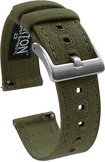 Photo 1 of BARTON Canvas Quick Release Watch Band Straps