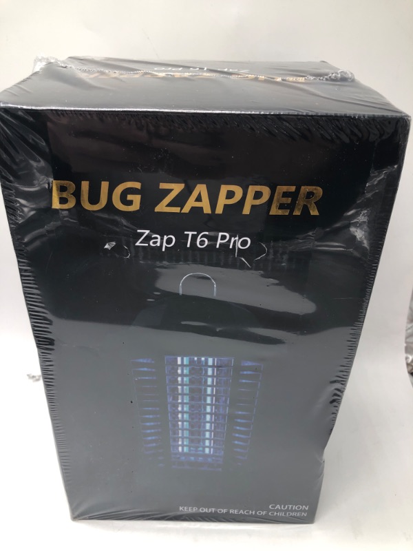 Photo 2 of ****FACTORY SEALED****GOOTOP Bug Zapper Outdoor, Mosquito Zapper Outdoor, Electric Fly Zapper,Fly Traps, Mosquito Killer, 3 Prong Plug,Flying Insects Zapper Outdoor 90-130V, ABS Plastic Outer (Black)