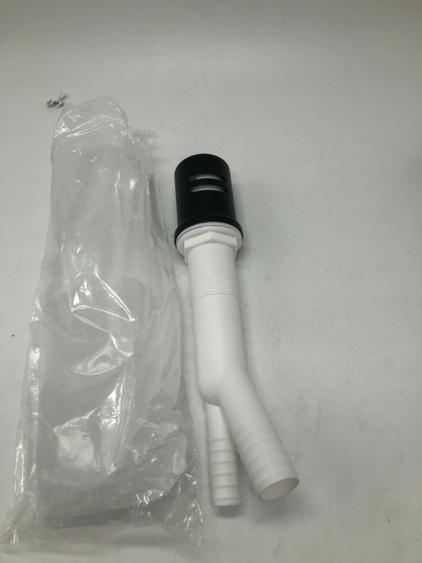 Photo 1 of Dishwasher Air Gap Kits with Black Dishwasher Air Gap Cover and Matching Escutcheon, Replacement Black air gap dishwasher,Solid Brass Air Gap Cap,Matte Black Finish