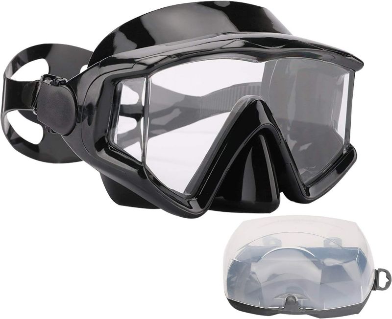 Photo 1 of Diving mask Anti-Fog Swimming Snorkel mask Suitable for Adults Scuba Dive Swim Snorkeling Goggles Masks