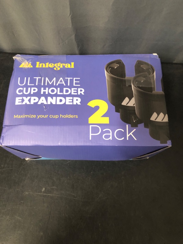 Photo 3 of Integral Ultimate Expander Car Cup Holder - Adjustable Base - Expander & Organizer for Vehicles - Compatible with Coffee Mug, Yeti 14/24/36/46oz, Ramblers, Hydro Flasks 32/40oz, 3.4"-4.0" Bottles