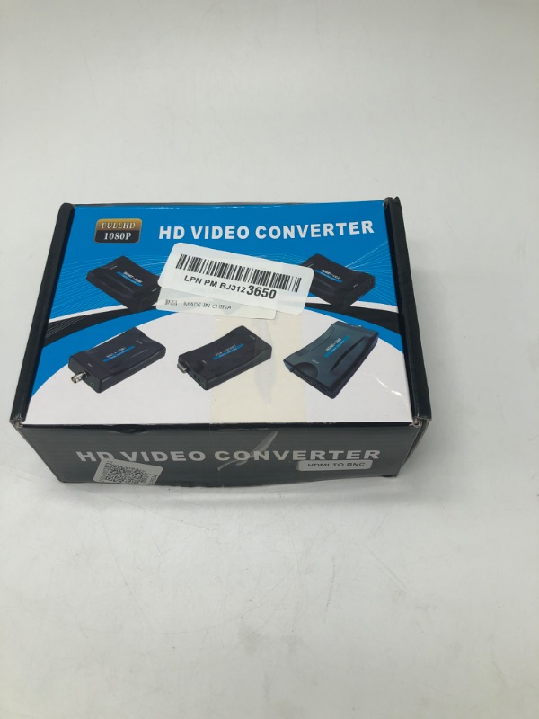 Photo 3 of HDMI to BNC Converter Adapter - HD Digital Video in Female BNC Coax Connector Composite Box