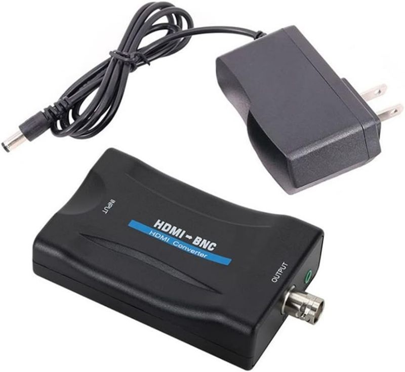 Photo 1 of HDMI to BNC Converter Adapter - HD Digital Video in Female BNC Coax Connector Composite Box